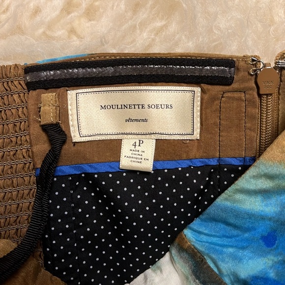 Moulinette Soeurs Vetements Beautiful Cocktail Dress size 4 Excellent Condition - Picture 9 of 12